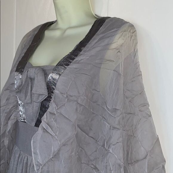 NWT Ryu gray bubble dress - Picture 2 of 8